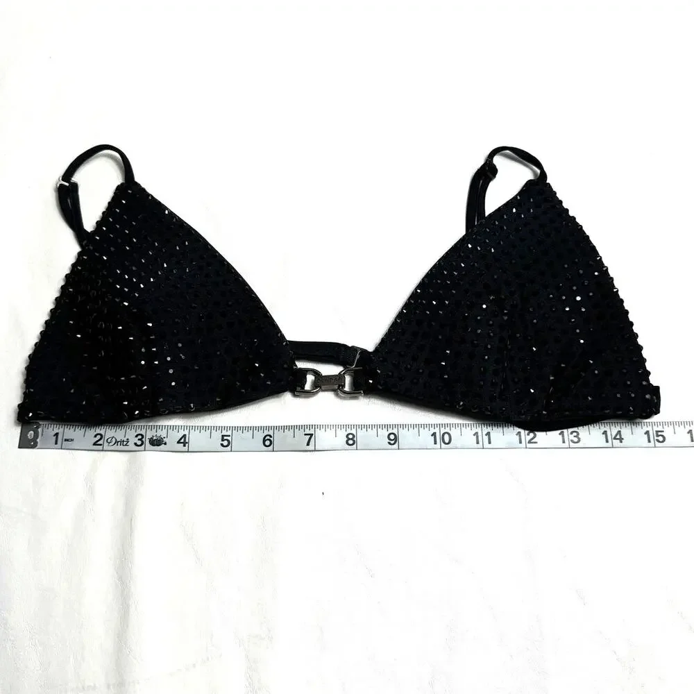 New Dundas Coco Bijoux Dress in Black Women's Size US 4/ IT 40